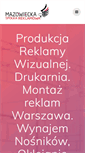 Mobile Screenshot of producent-reklam.pl
